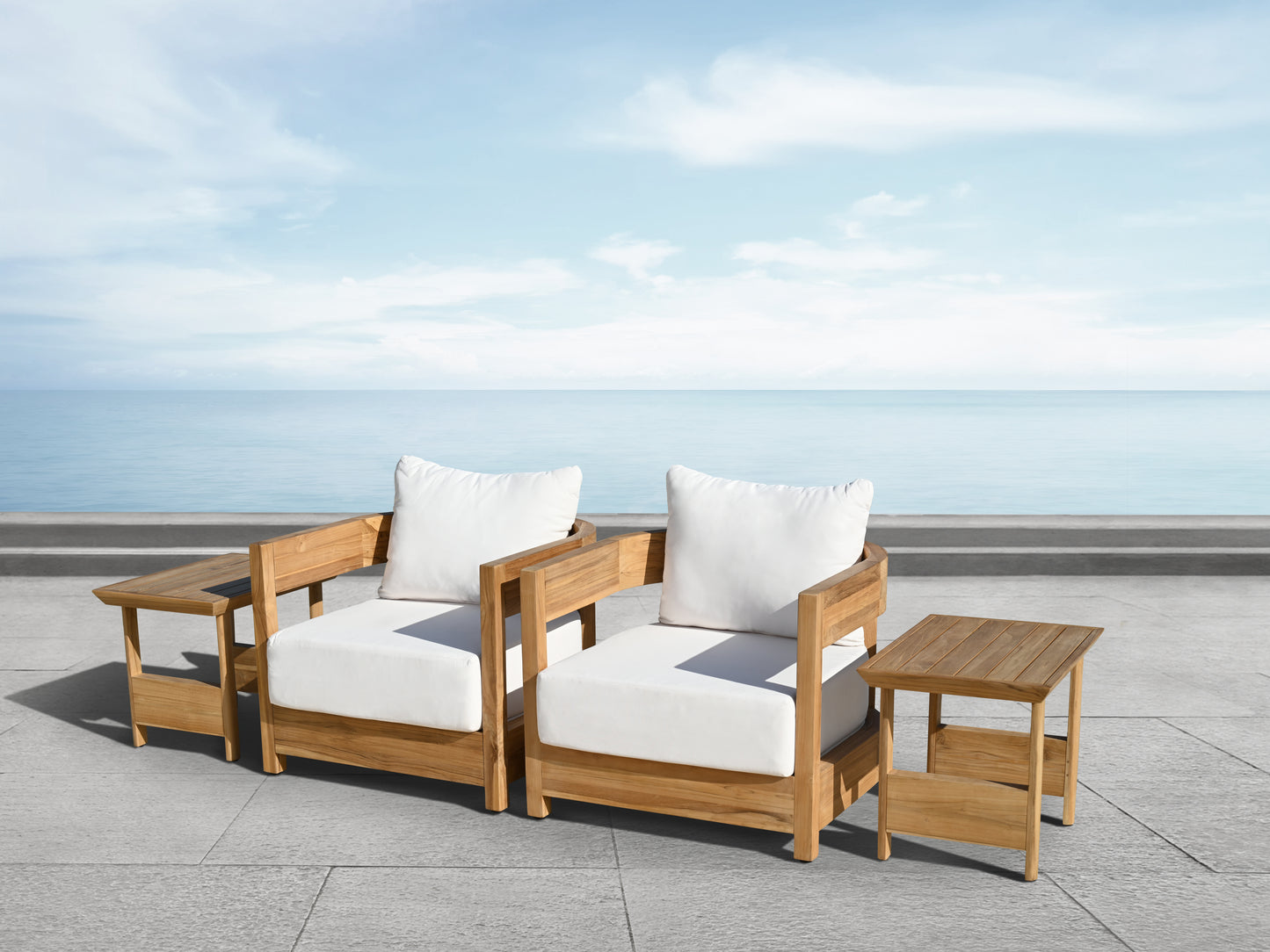 Santino® Outdoor 4-Piece Seating Set