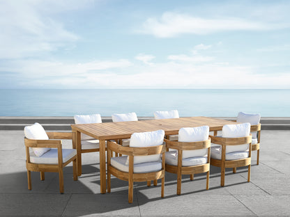 Santino® Outdoor 9-Piece 94" Dining Set