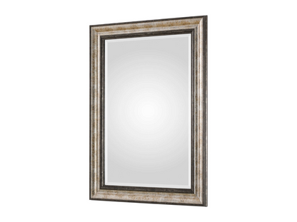 Abbyson Home Severn Antiqued Silver Mirror