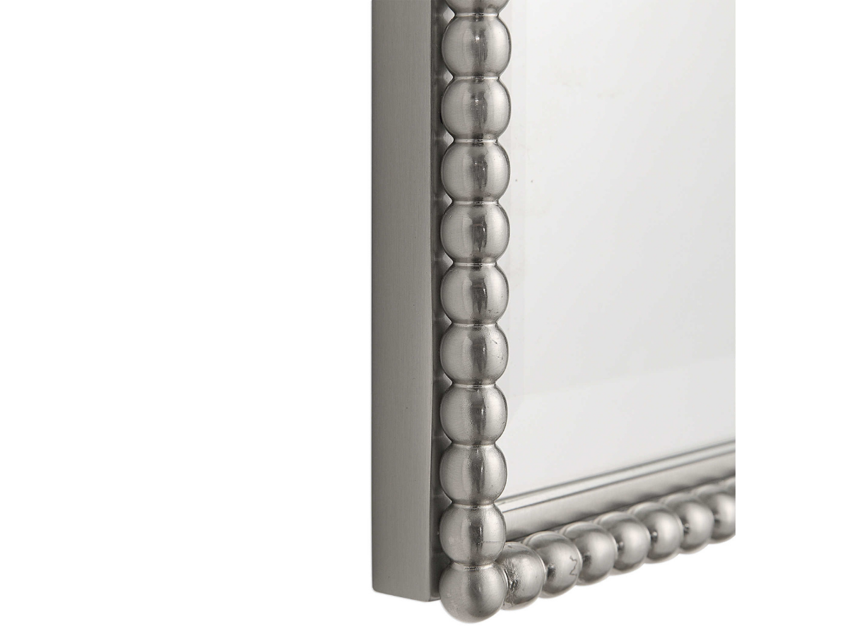 Abbyson Home Soltise Brushed Nickel Mirror