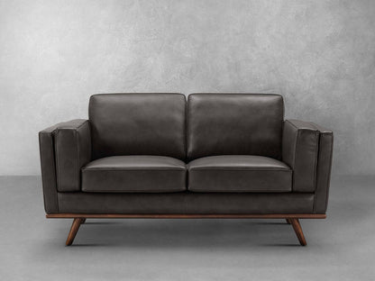 Taverly Leather Loveseat