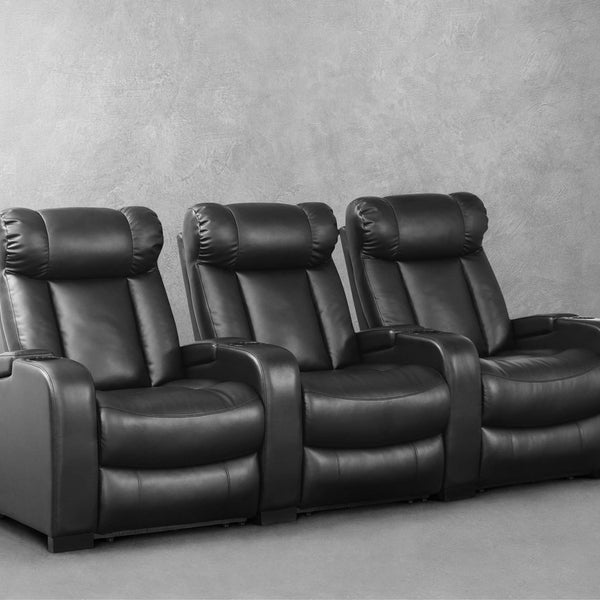 Larson leather clearance power recliner