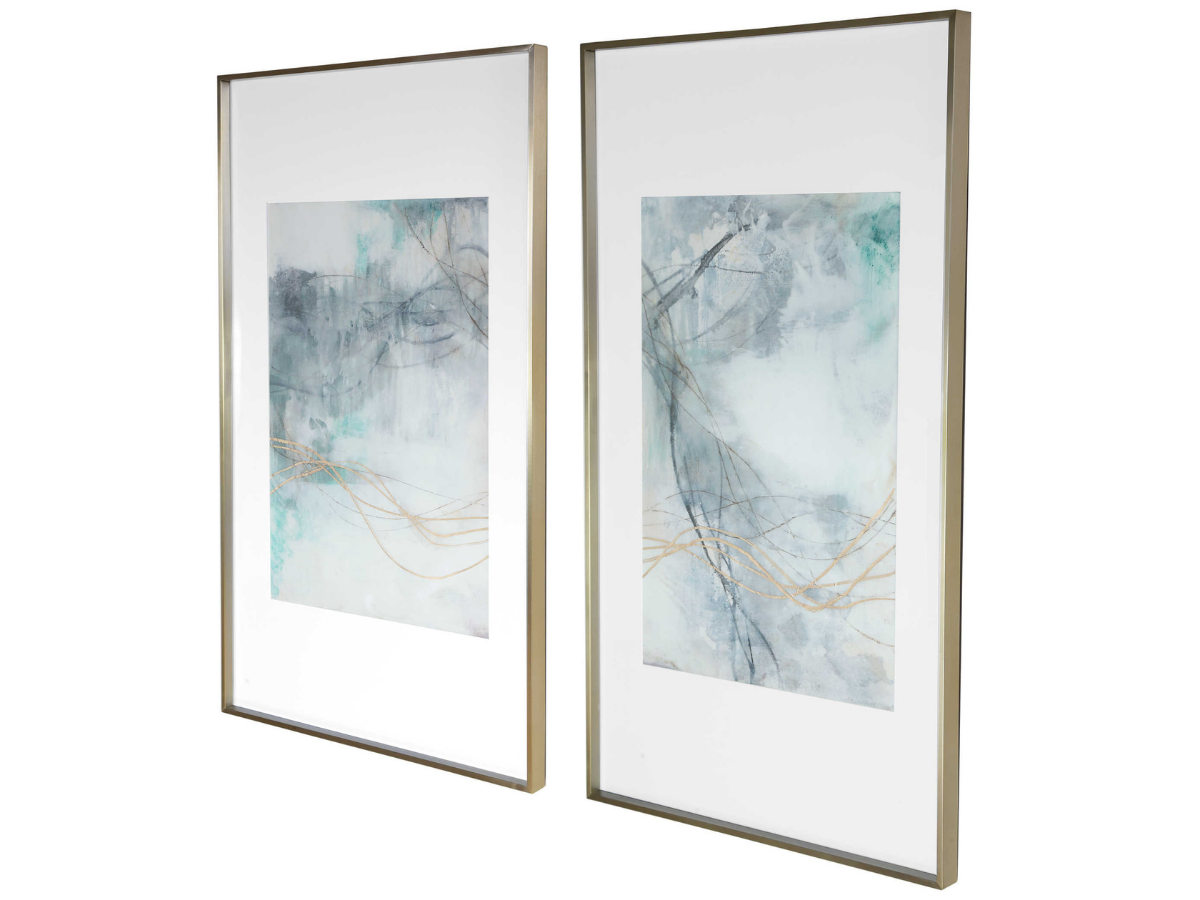 Abbyson Home Unified Abstract Prints, Set of 2