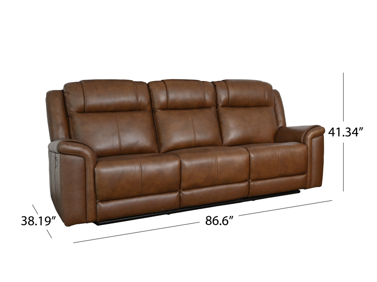 Gilmore 2-pc Leather Manual Reclining Sofa and Loveseat