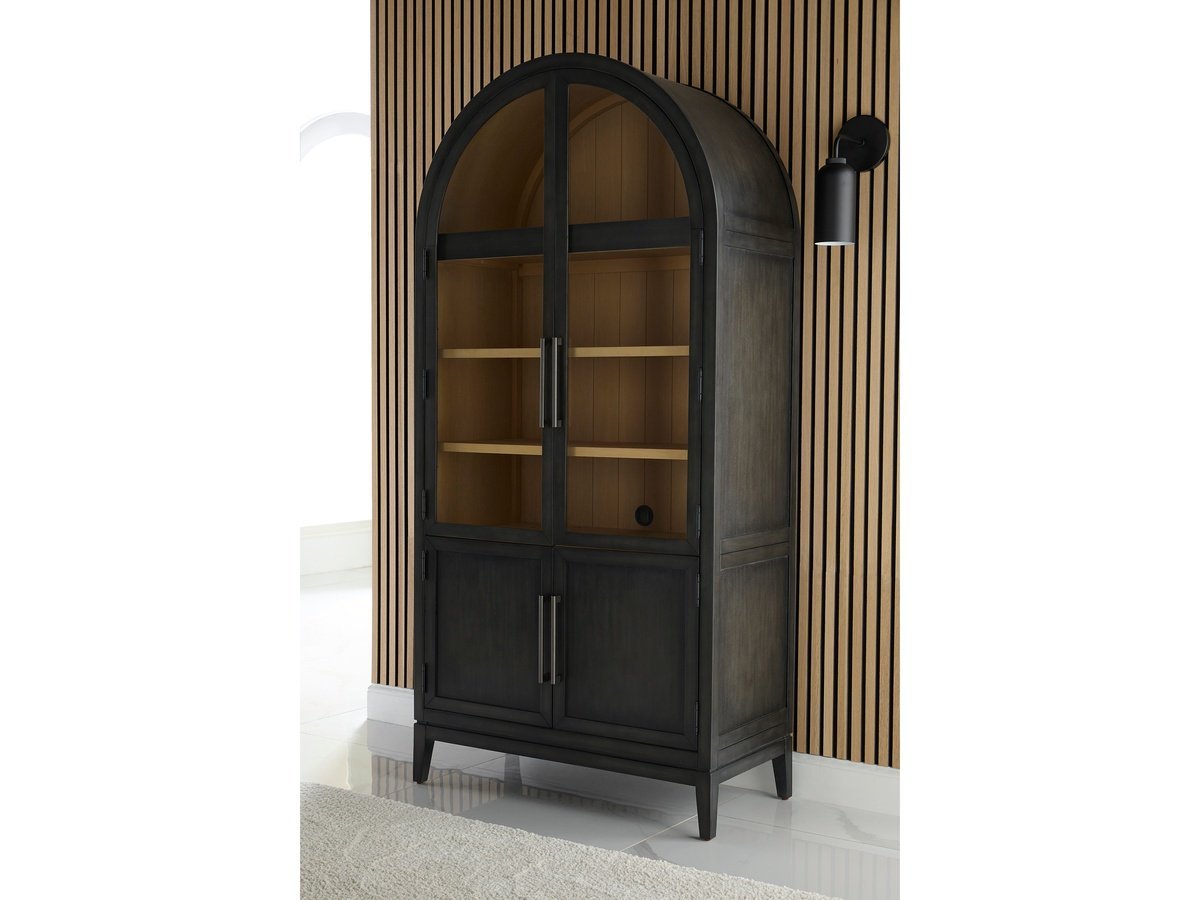 Archer 80" Wood Bookcase - Abbyson - Living Room