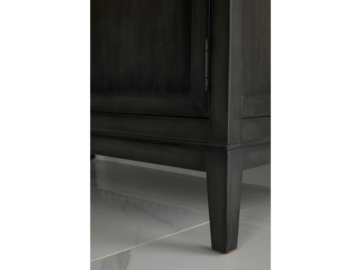 Archer 80" Wood Bookcase - Abbyson - Living Room