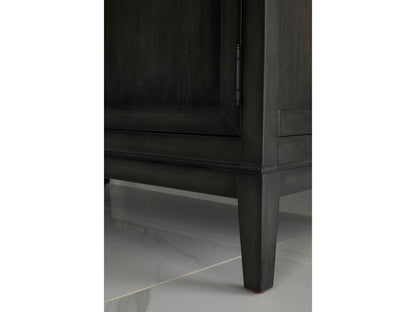Archer 80" Wood Bookcase - Abbyson - Living Room