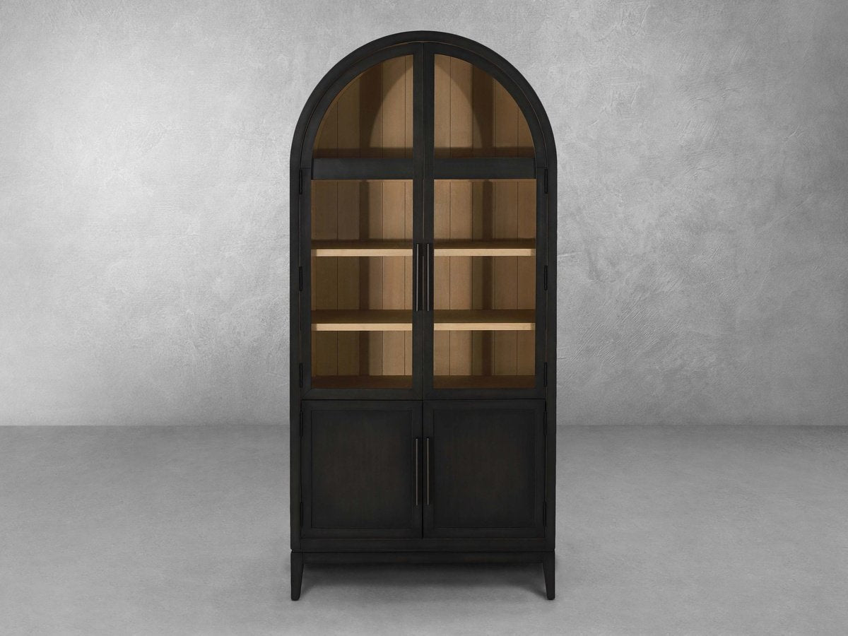 Archer 80" Wood Bookcase - Abbyson - Living Room