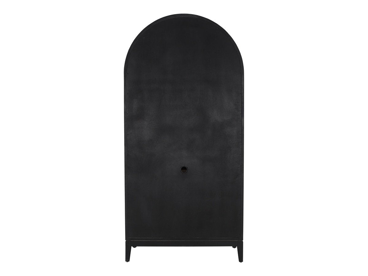 Archer 80" Wood Bookcase - Abbyson - Living Room