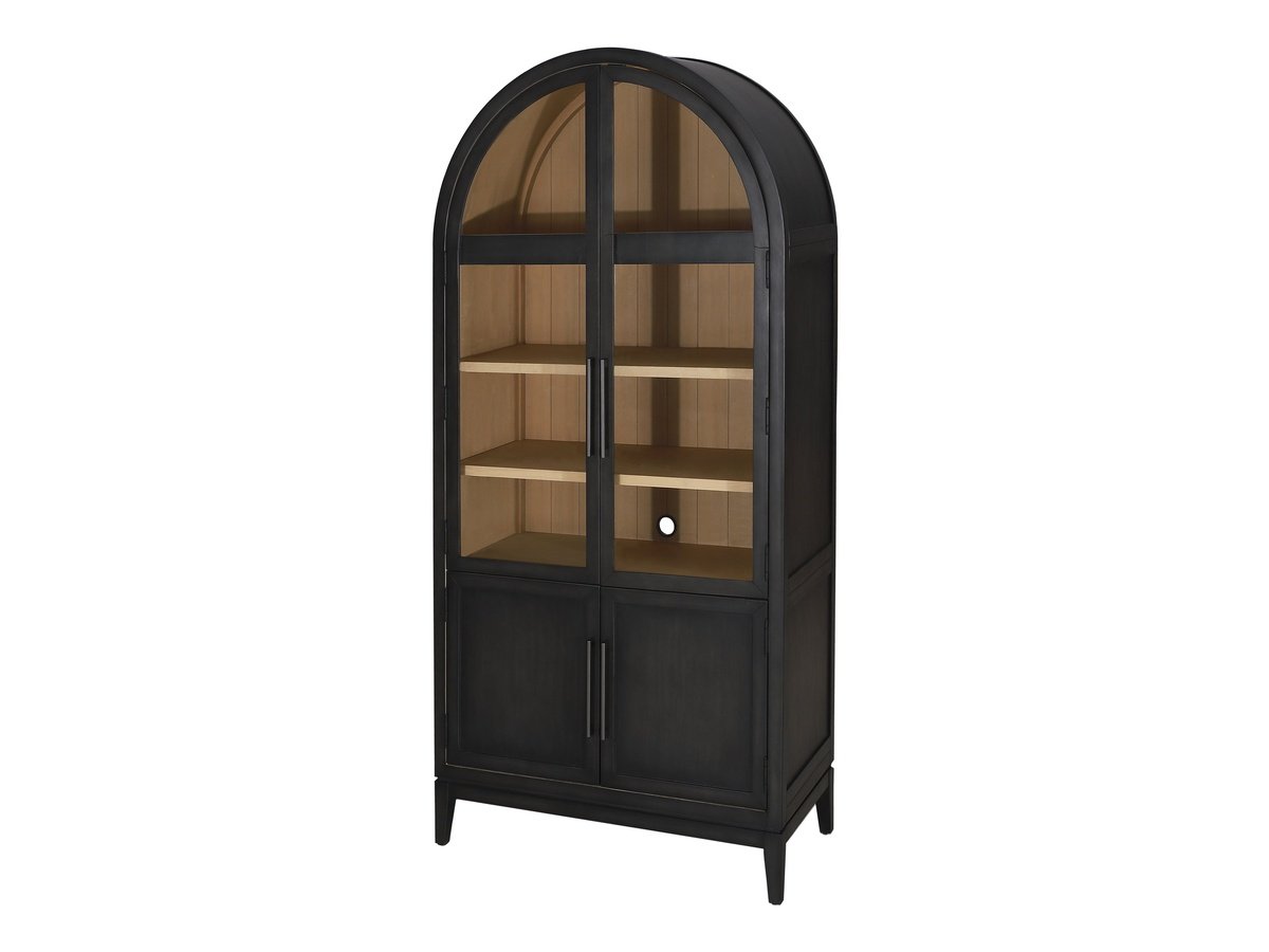Archer 80" Wood Bookcase - Abbyson - Living Room