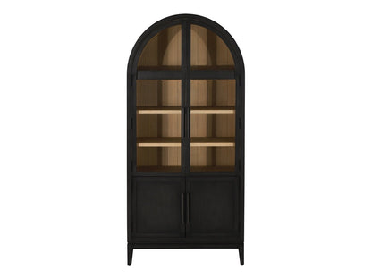 Archer 80" Wood Bookcase - Abbyson - Living Room