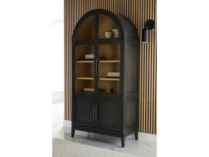 Archer 80" Wood Bookcase - Abbyson - Living Room