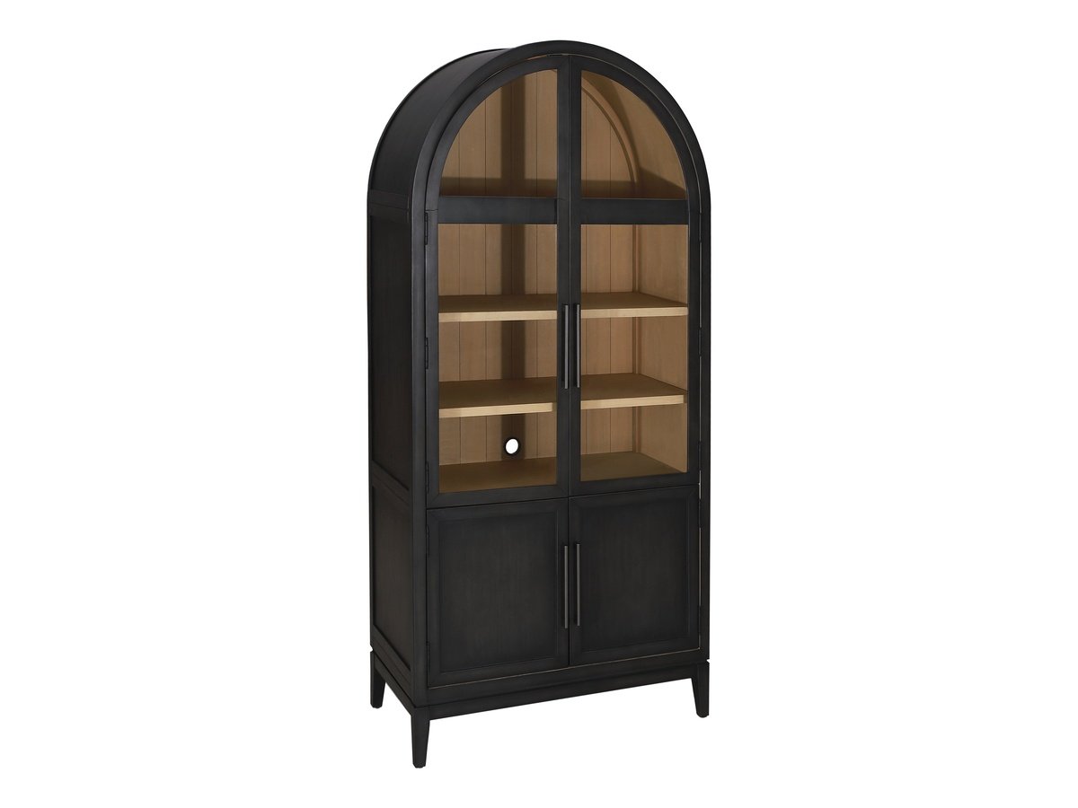 Archer 80" Wood Bookcase - Abbyson - Living Room