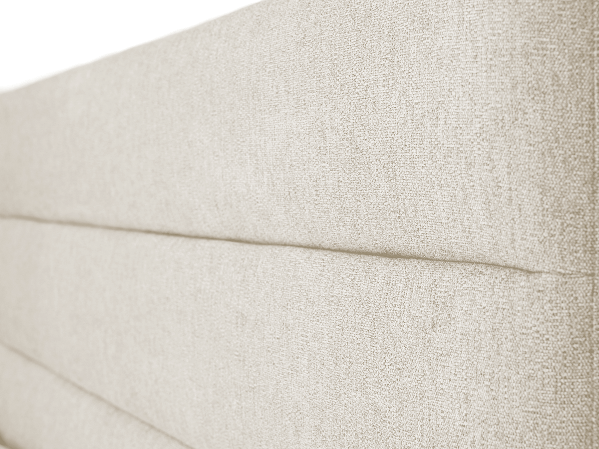 Athena (Seneca) Upholstered Bed - Cream - King - Abbyson - Bedroom