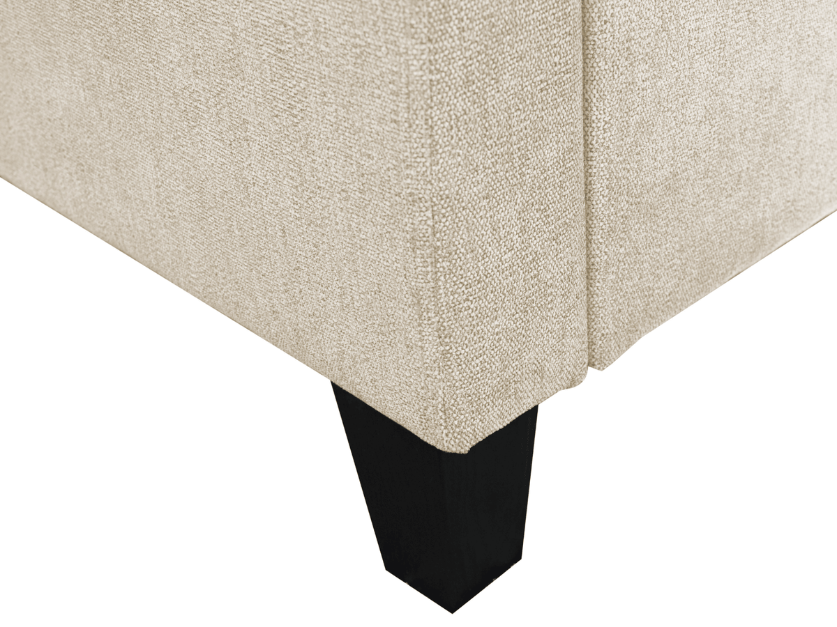 Athena (Seneca) Upholstered Bed - Cream - King - Abbyson - Bedroom