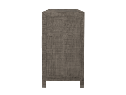 Bacara Modern Classic Wood Brushed 4 Door Sideboard - Abbyson - Dining Room