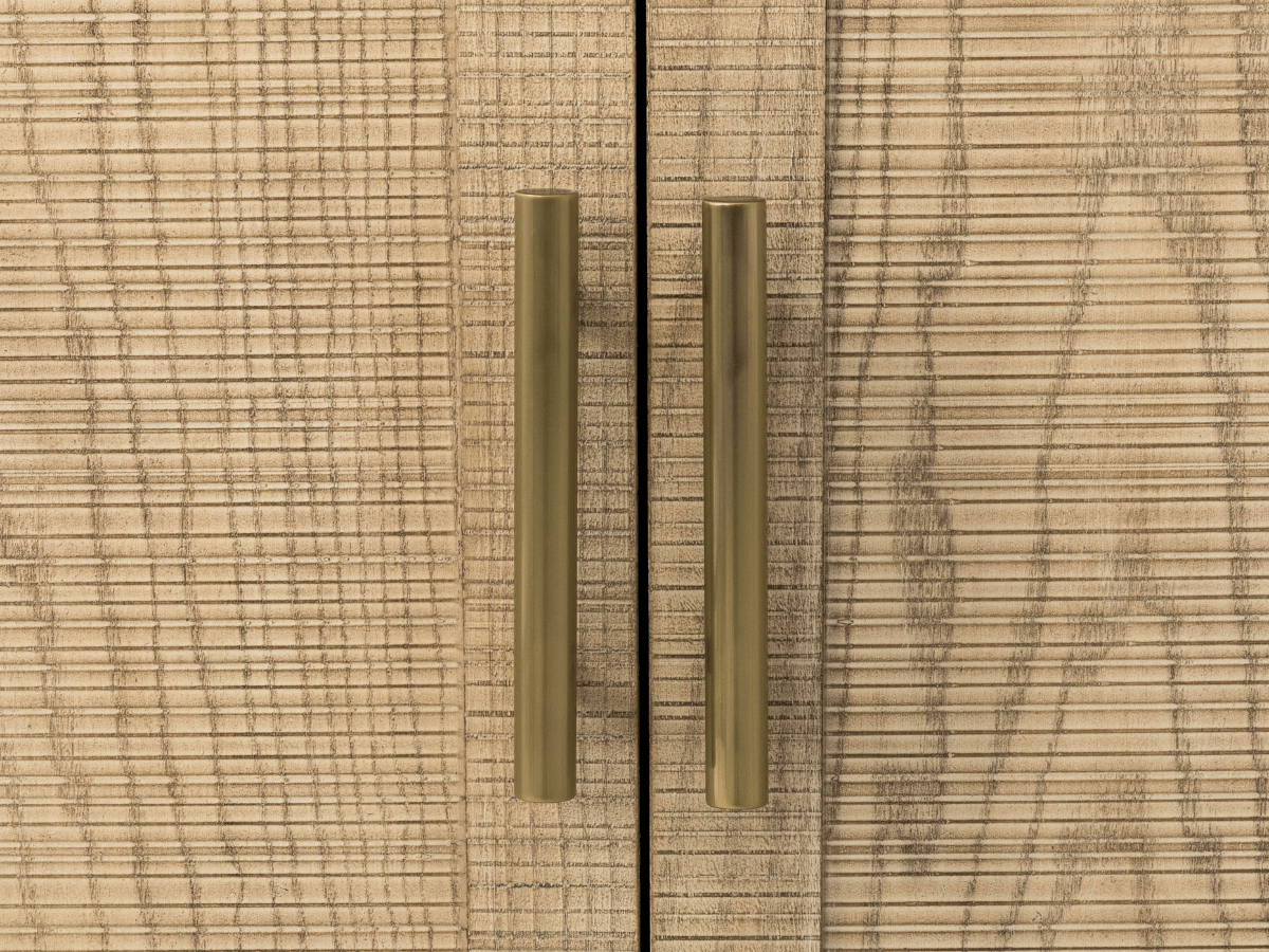 Bacara Modern Classic Wood Brushed 4 Door Sideboard - Abbyson - Dining Room