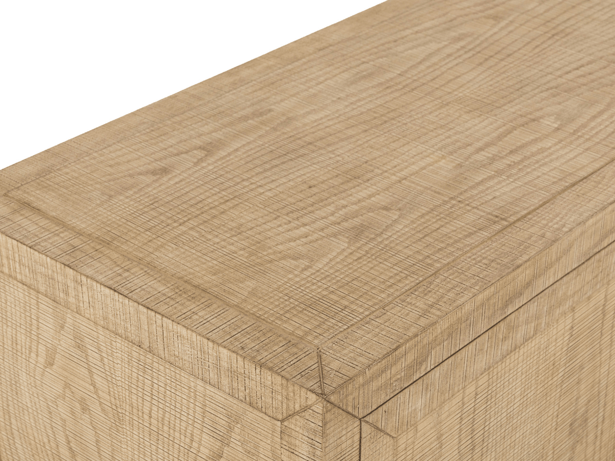 Bacara Modern Classic Wood Brushed 4 Door Sideboard - Abbyson - Dining Room