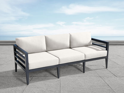 Belamar Outdoor Sofa - White - Abbyson - Outdoor