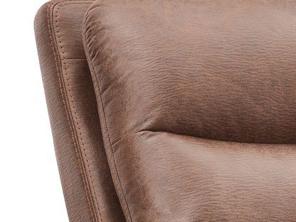 Bentley Fabric Manual Reclining Loveseat - Brown - Abbyson - Living Room