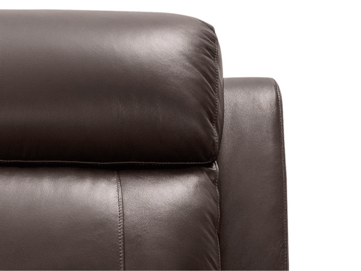 Braylen Top Grain Leather Reclining Loveseat - Brown - Abbyson - Living Room