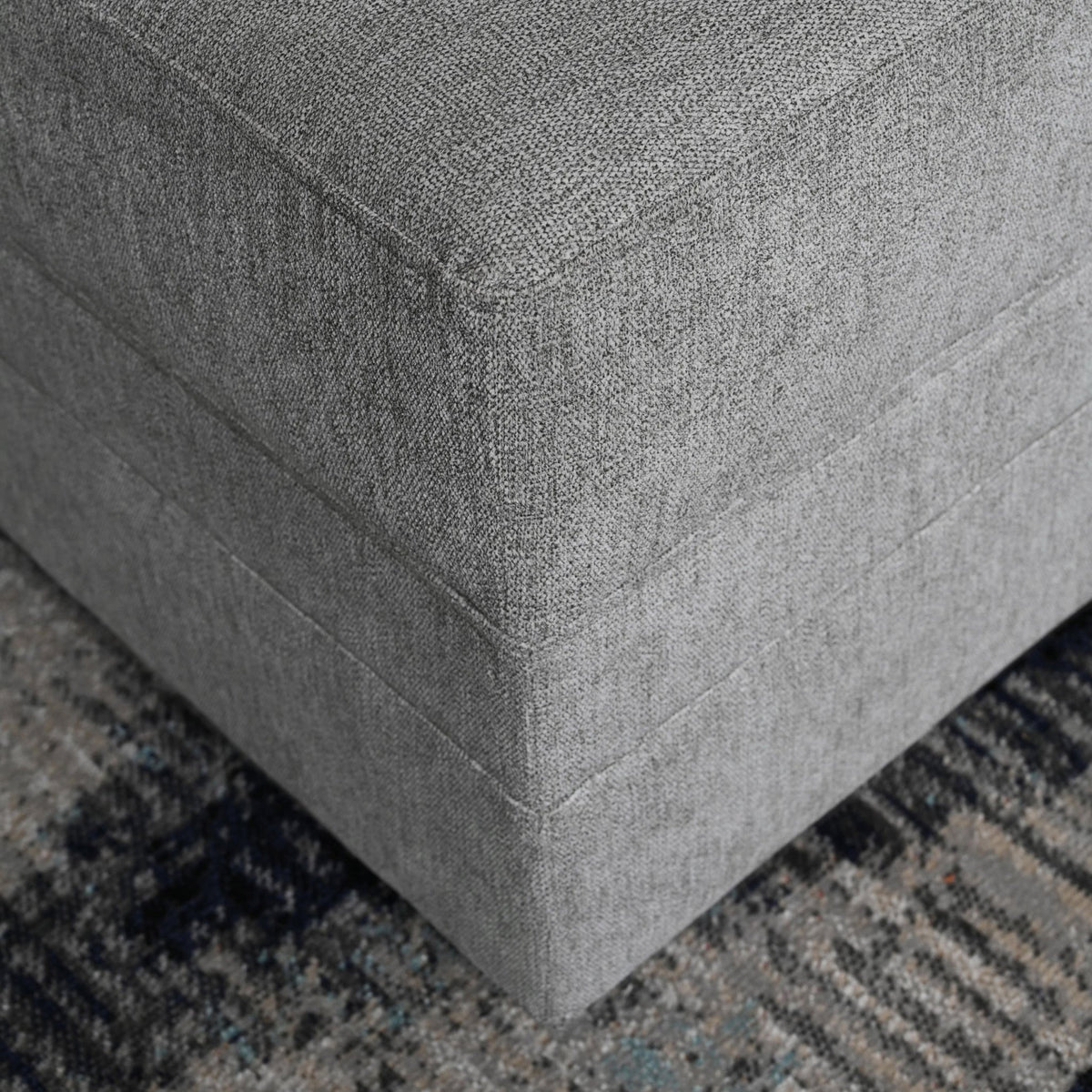 Brentwood 3-pc Fabric Modular Sectional - Gray (No Ottoman) - Abbyson - Living Room