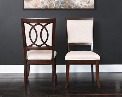 Cadence Dining Chair (Set of 2) - Brown - Abbyson - Dining Room
