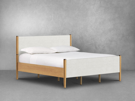 Charlotte Bed - Blonde - King - Abbyson - Bedroom