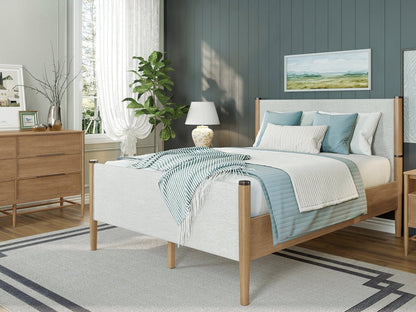 Charlotte Bed - Blonde - King - Abbyson - Bedroom