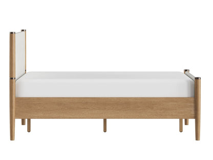 Charlotte Bed - Blonde - Queen - Abbyson - Bedroom