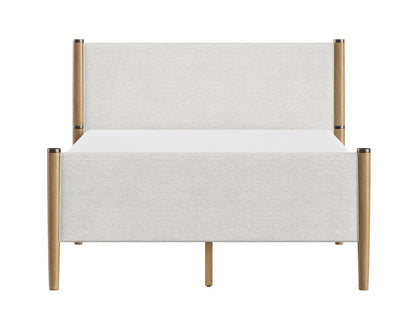 Charlotte Bed - Blonde - Queen - Abbyson - Bedroom