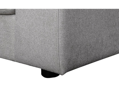 Elliot Fabric Chair - Light Gray - Abbyson - Living Room