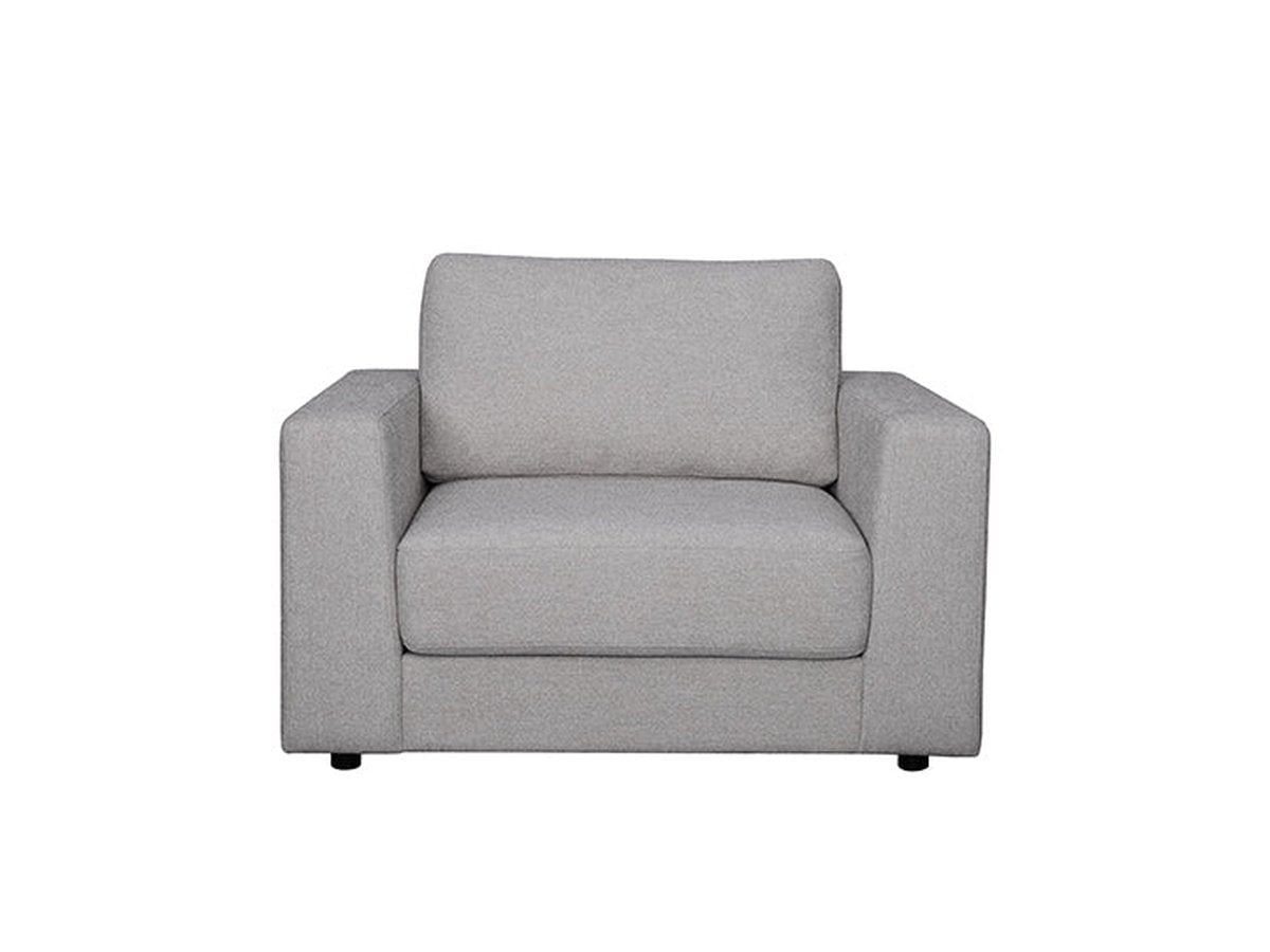 Elliot Fabric Chair - Light Gray - Abbyson - Living Room
