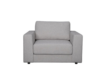 Elliot Fabric Chair - Light Gray - Abbyson - Living Room
