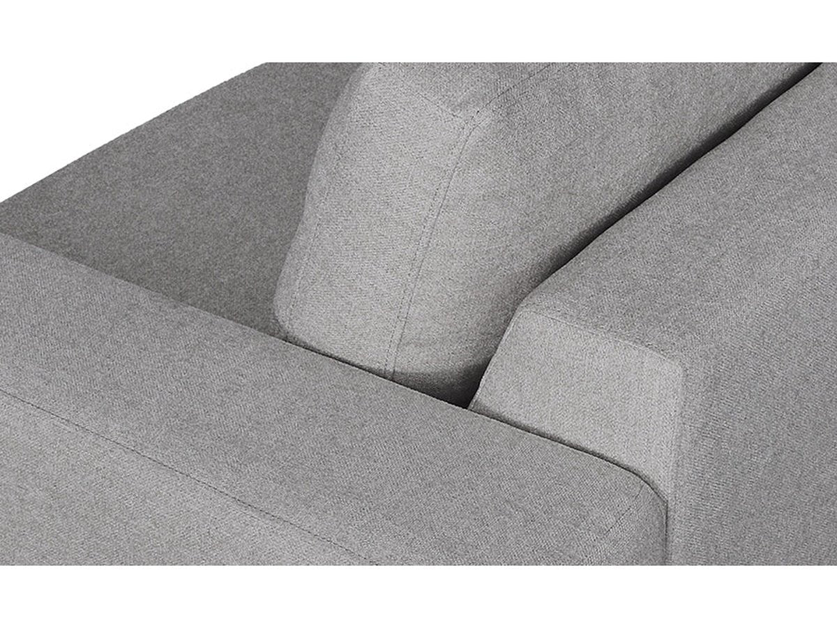 Elliot Fabric Chair - Light Gray - Abbyson - Living Room