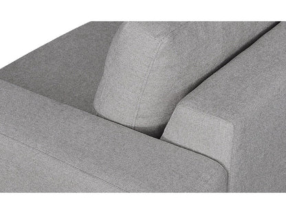 Elliot Fabric Chair - Light Gray - Abbyson - Living Room