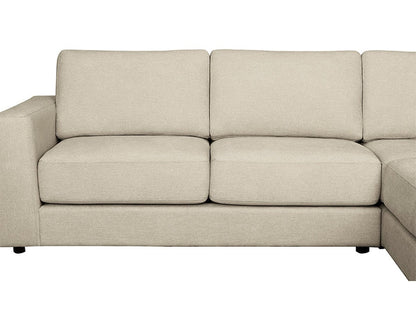 Elliot Fabric Sectional - Beige - Abbyson - Living Room