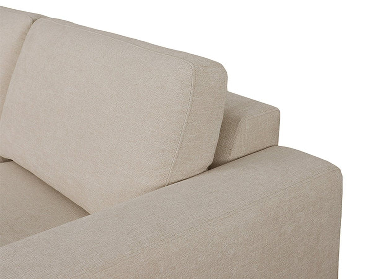 Elliot Fabric Sofa - Beige - Abbyson - Living Room