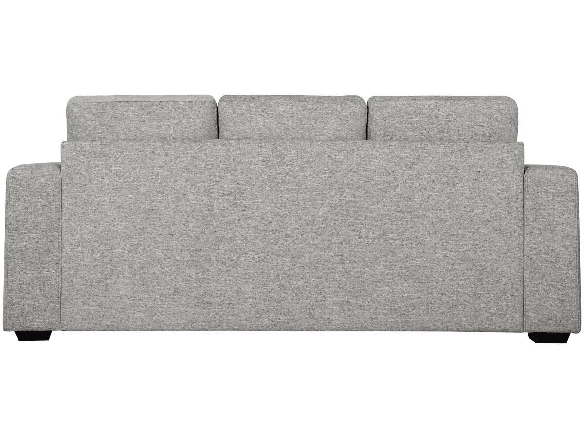 Elliot Fabric Sofa Chaise Sectional - Light Gray - Abbyson - Living Room