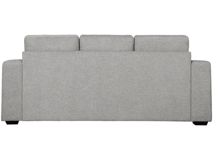 Elliot Fabric Sofa Chaise Sectional - Light Gray - Abbyson - Living Room