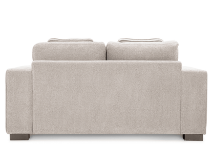 Emmeline Fabric Loveseat - Light Gray - Abbyson - Living Room
