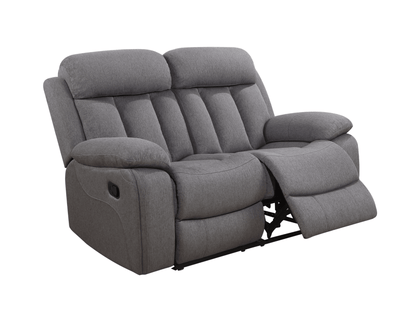 Fletcher Stain-Resistant Fabric Reclining 3-pc Sofa Set - Abbyson - Living Room