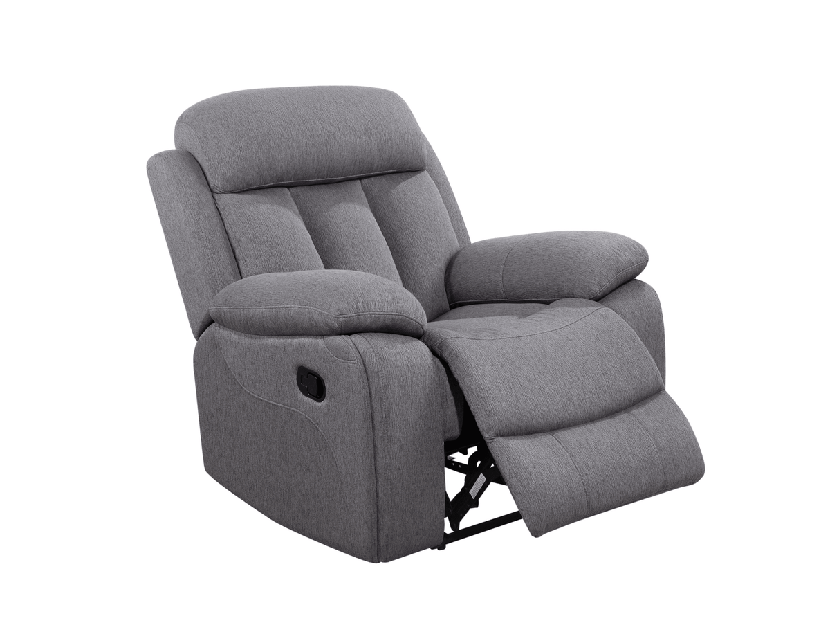 Fletcher Stain-Resistant Fabric Reclining Chair - Abbyson - Living Room