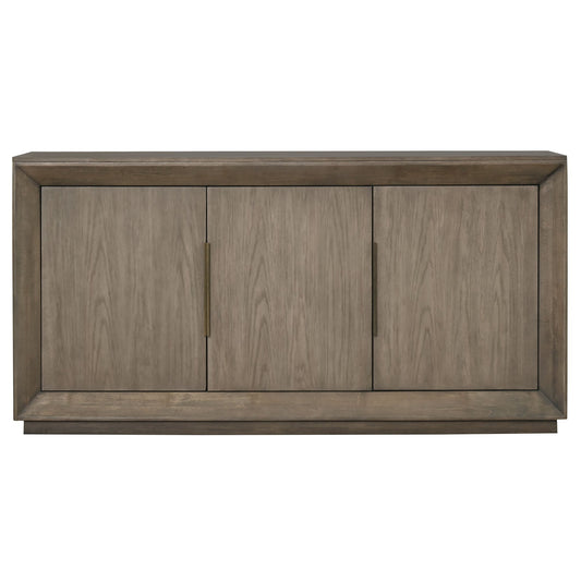 Goodwin 70in. Multi-Use Oak Console, Gray - Abbyson - Living Room