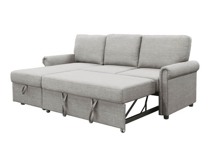 Hamilton Storage Sofa Bed Reversible Sectional - Gray - Abbyson - Living Room