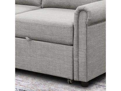 Hamilton Storage Sofa Bed Reversible Sectional - Gray - Abbyson - Living Room