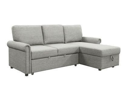 Hamilton Storage Sofa Bed Reversible Sectional - Gray - Abbyson - Living Room