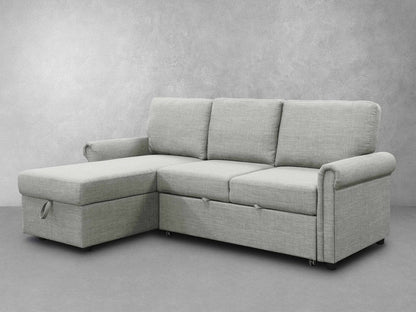 Hamilton Storage Sofa Bed Reversible Sectional - Gray - Abbyson - Living Room