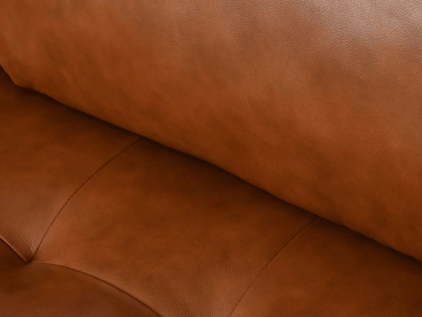 Holloway Mid-Century Leather Sofa - Abbyson - Living Room