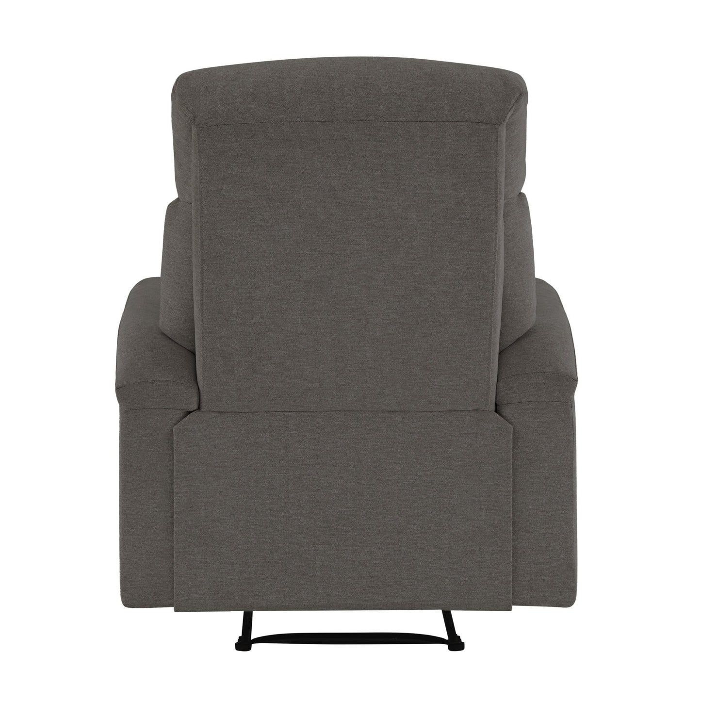 Irving Fabric Manual Recliner - Gray - Abbyson - Chair